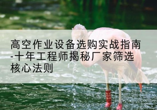 凌海剪叉式升降机厂家-高空作业设备选购实战指南-十年工程师揭秘厂家筛选核心法则